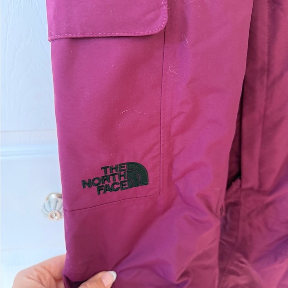 The north face Women’s Freedom Insulated Bibs boysenberry color NWT XS - Picture 8 of 16